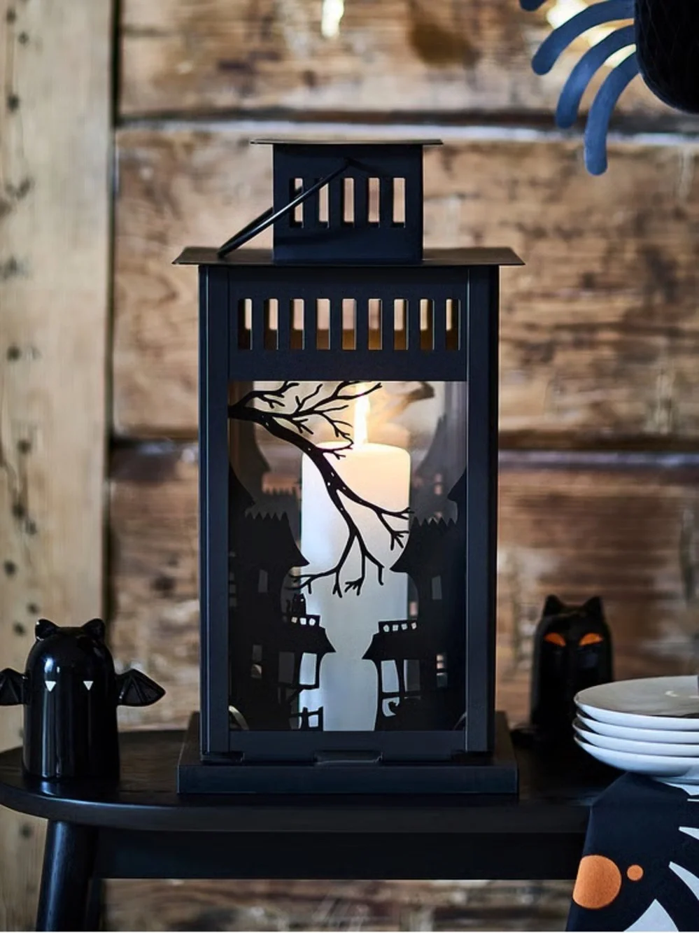Black Decorative Metal Lantern
